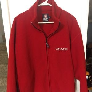Ralph Lauren Red Zip Up Performance Fleece